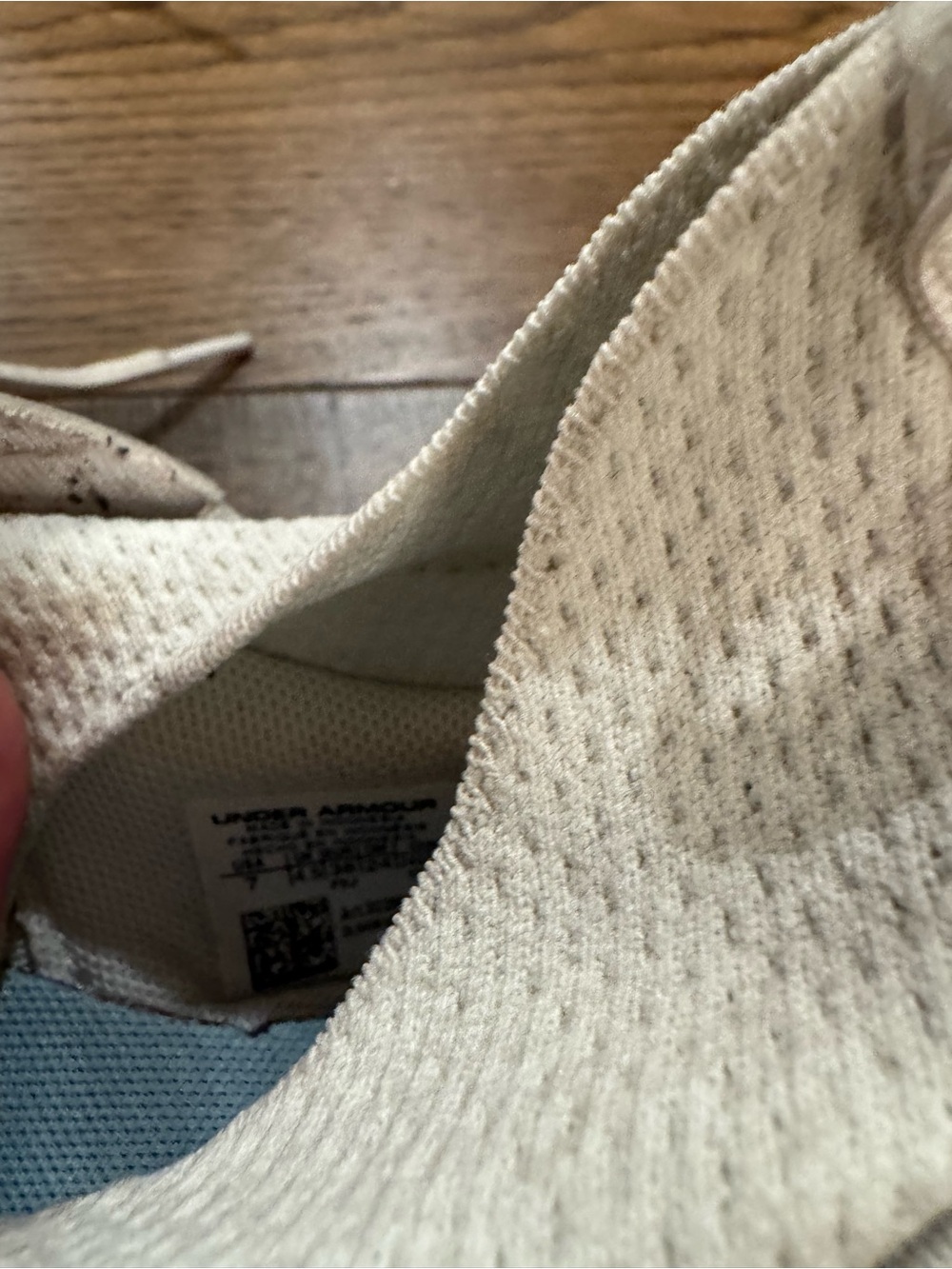 Under Armour Women's White Athletic Sneakers - Picture 4 of 4